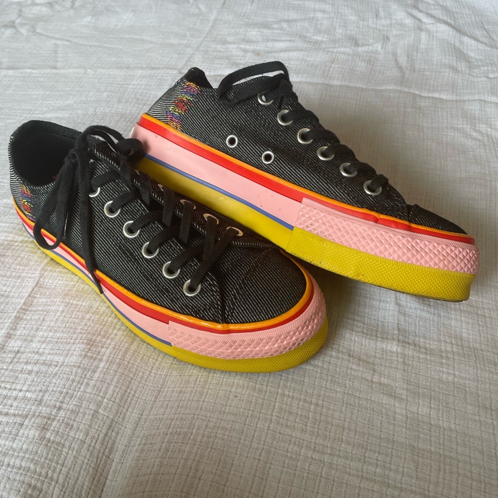 Rainbow Lift All Star Converse